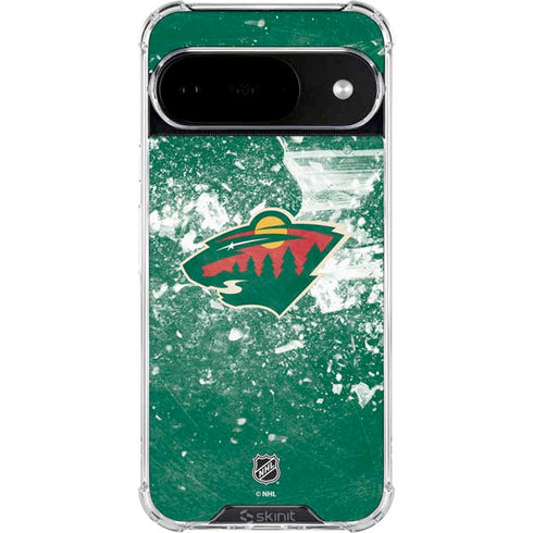 NHL Minnesota Wild Frozen Google Pixel 10 Clear Case